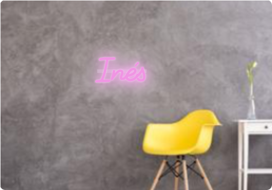 Custom text: Inés