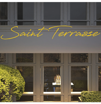 Custom text: Saint Terrasse