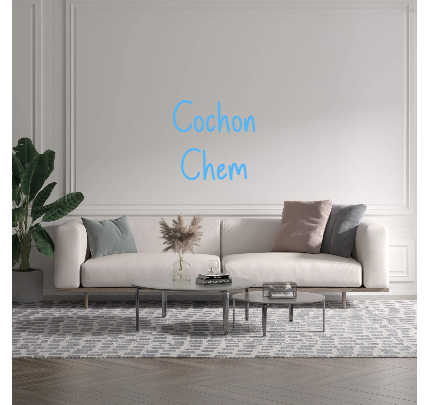 Custom text: Cochon
Chem