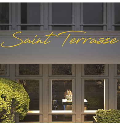 Custom text: Saint Terrasse