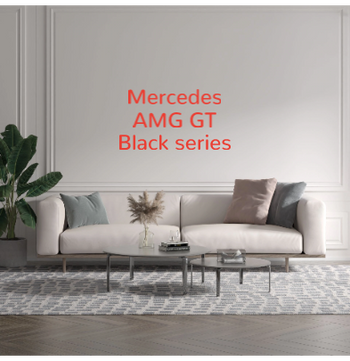 Custom text: Mercedes
AMG GT
Black series