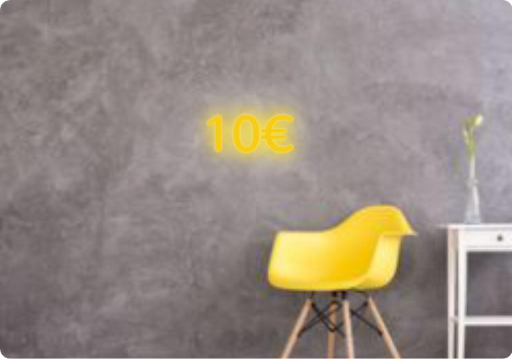 Custom text: 10€