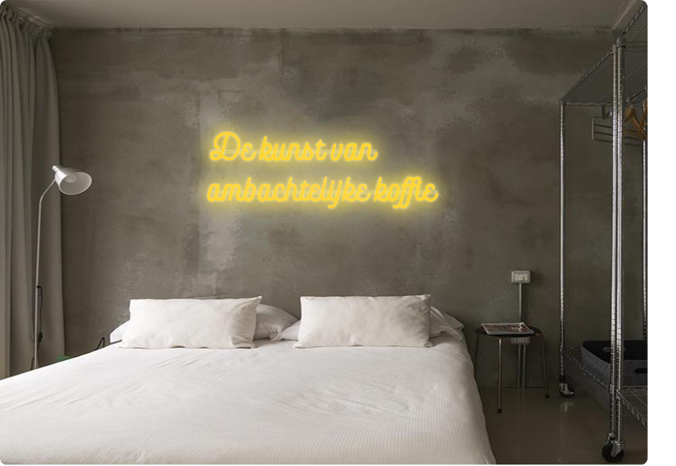 Custom order: De kunst van
ambachtelijke koffie