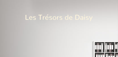 Custom text: Les Trésors de Daisy