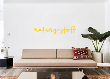 Custom order: making stuff