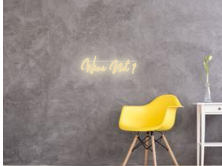 Custom text: Wine Not ?