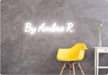 Custom text: By Ambre R.