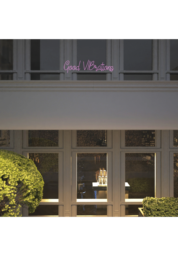 Custom text: Good VIBrations