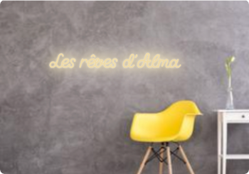 Custom text: Les rêves d’Alma