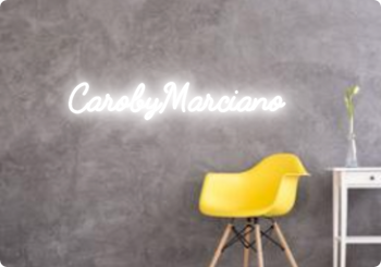 Custom text: CarobyMarciano