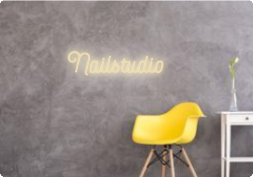 Custom text: Nailstudio