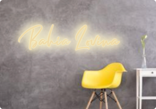 Custom text: Bahia Lovina