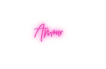 Custom text: Amour