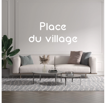 Custom text: Place
du village