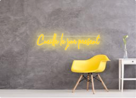 Custom order: Cueille le jour present