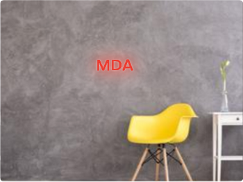 Custom text: MDA