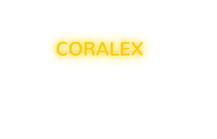 Custom text: CORALEX