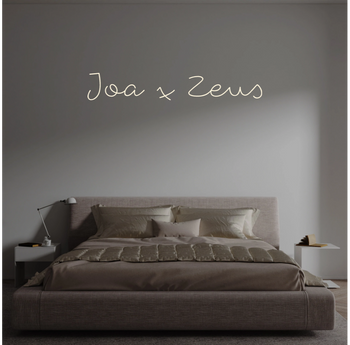 Custom text: Joa x Zeus