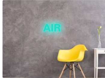 Custom text: AIR