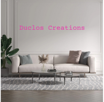 Custom text: Duclos Creations