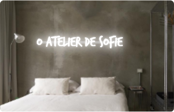 Custom text: O ATELIER De SoFIE