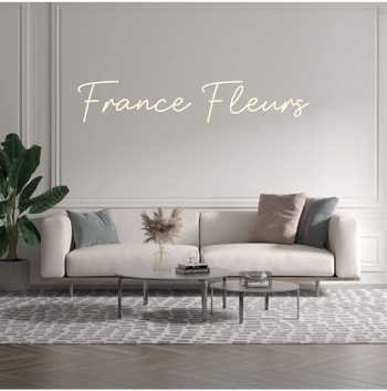 Custom text: France Fleurs