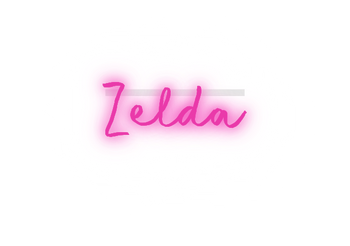 Custom text: Zelda