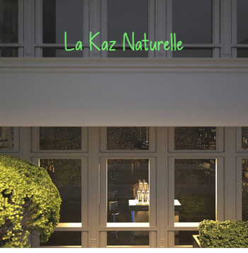 Custom text: La Kaz Naturelle