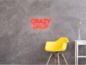 Custom text: CRAZY
DROP