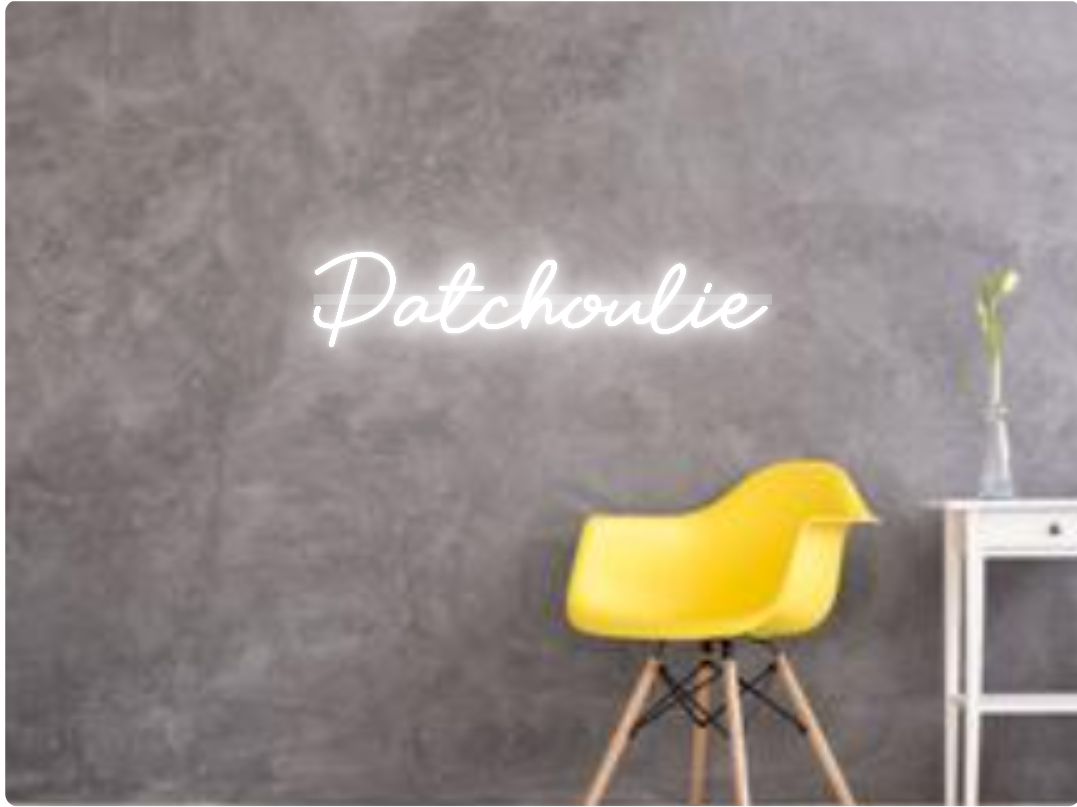 Custom text: Patchoulie