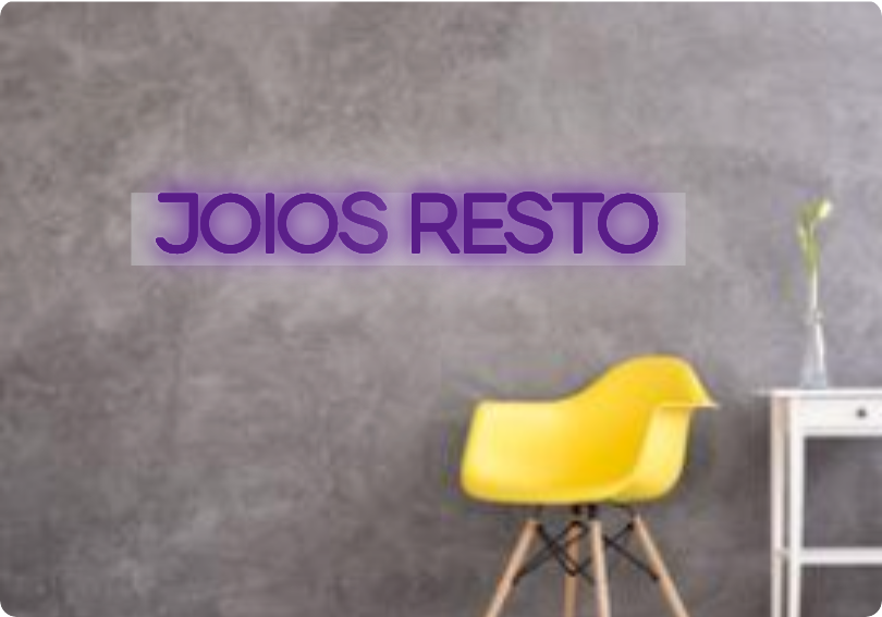 Custom text: JOIOS RESTO