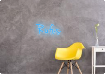 Custom text: Rufus