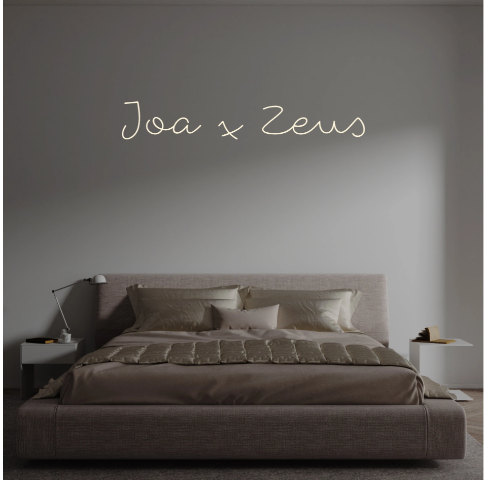 Custom text: Joa x Zeus