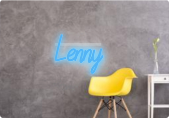 Custom text: Lenny