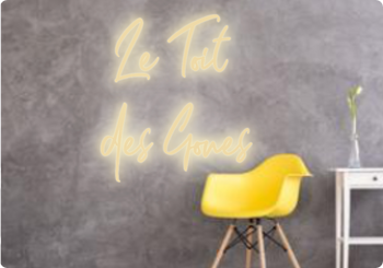 Custom text: Le Toit 
des Gones