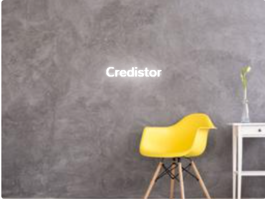 Custom text: Credistor