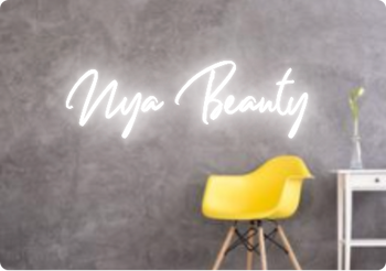 Custom text: Nya Beauty