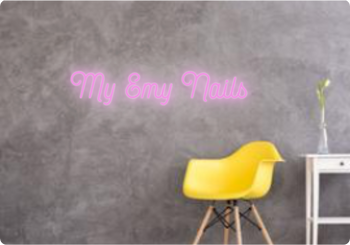 Custom text: My Emy Nails