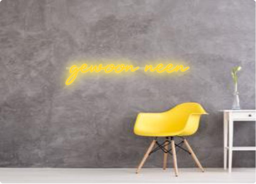 Custom order: gewoon neen