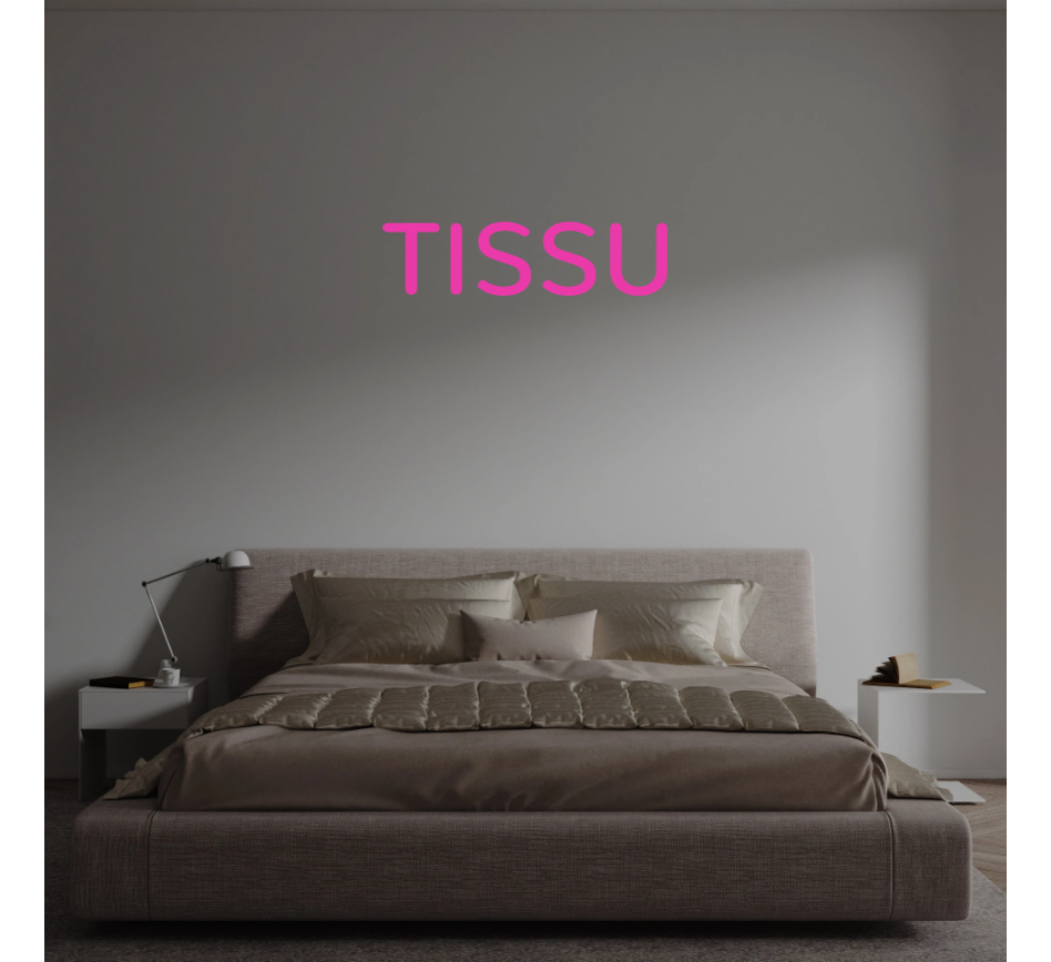 Custom text: TISSU