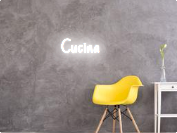 Custom text: Cucina