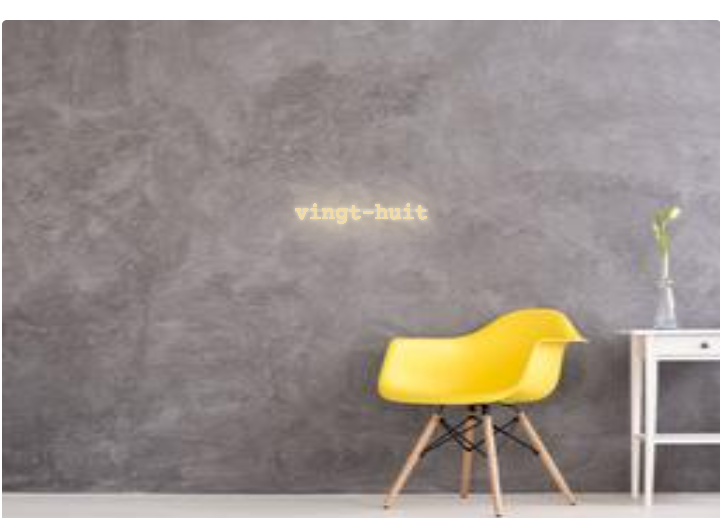 Custom order: vingt-huit