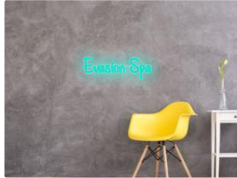 Custom text: Evasion Spa