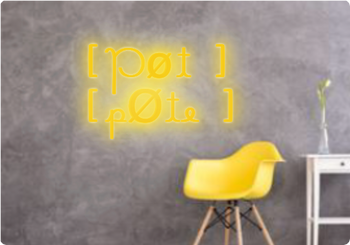 Custom text: [Pøt ] 
[pØte ]
