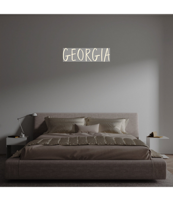 Custom text: GEORGIA