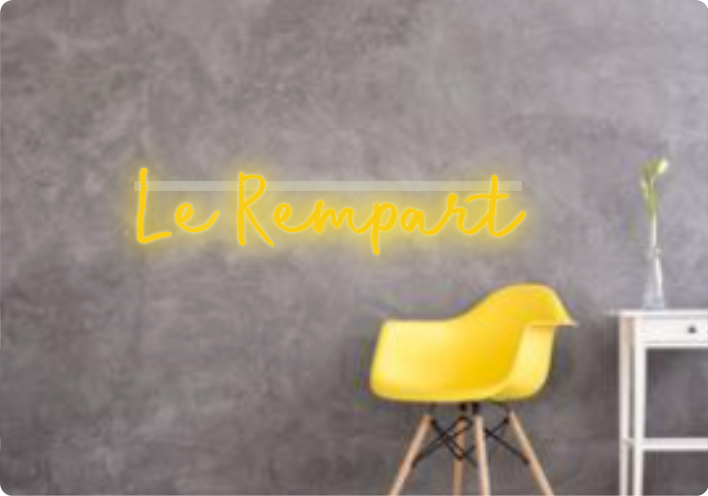 Custom text: Le Rempart