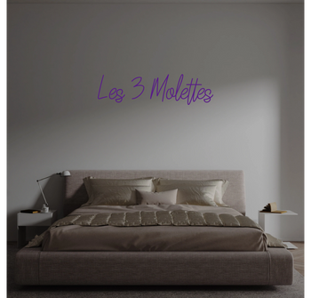 Custom text: Les 3 Molettes