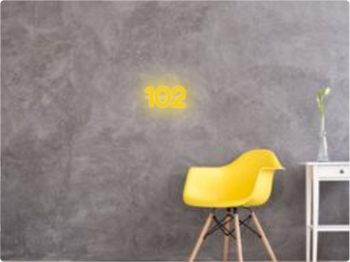 Custom text: 102