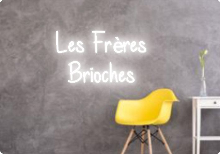 Custom text: Les Frères
Brioches