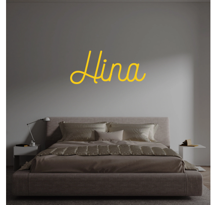 Custom text: Hina